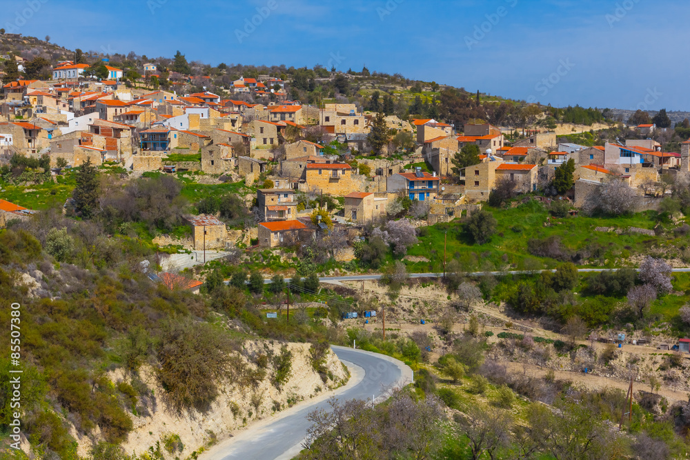 mountain settlement, cyprus