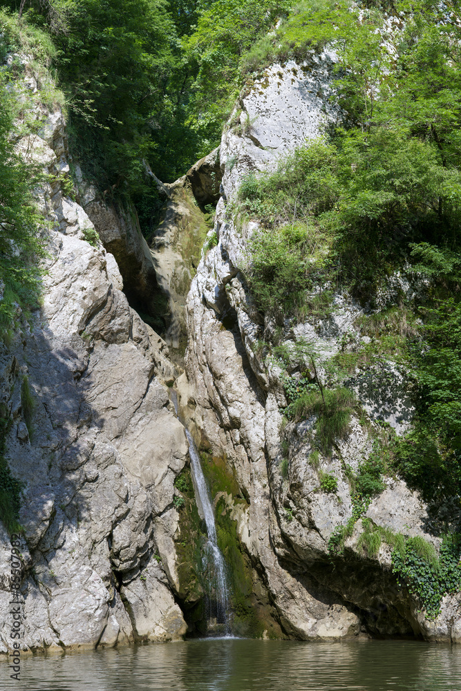 Waterfall. Sochi, Russia