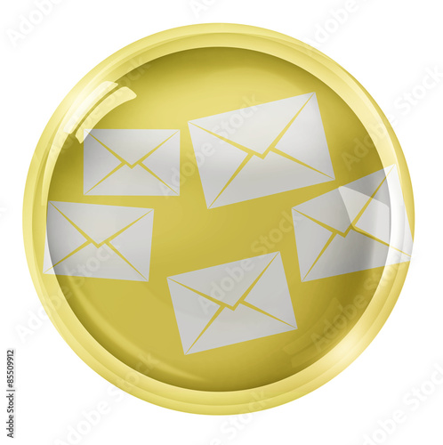 Round Icon Button Symbol