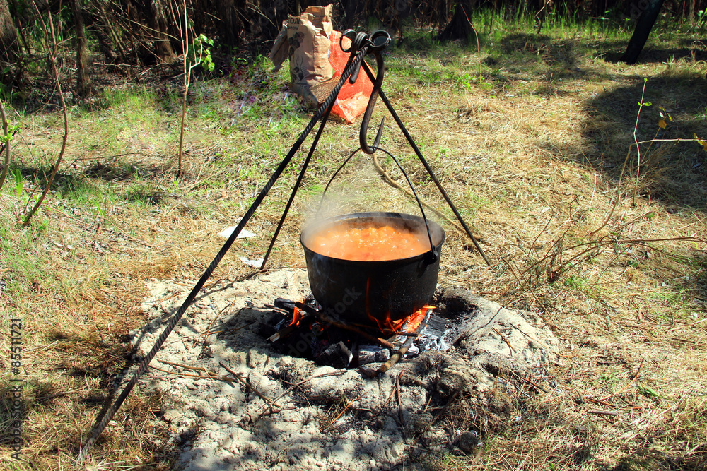 Pot on the fire Pot on the fire