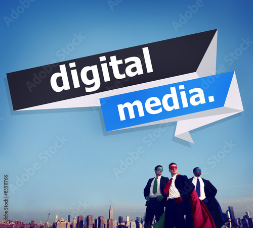 Digital Media Content Share Technology Concept © Rawpixel.com