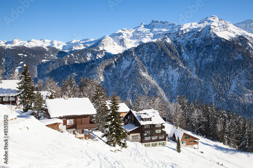 Winter in alps