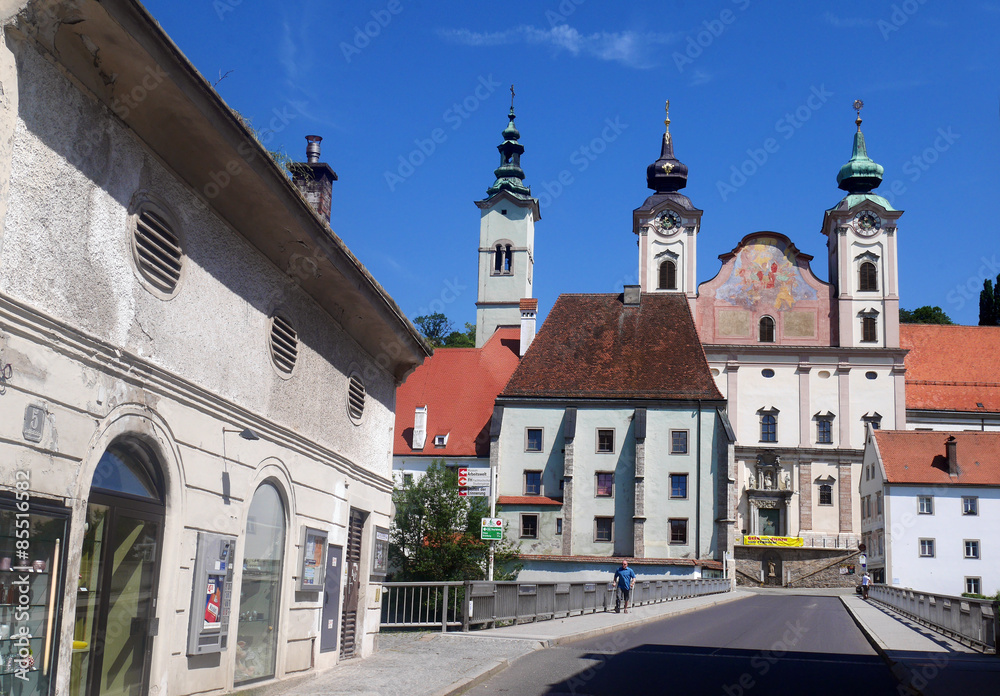 Altstadt von Steyr, Oberösterreich - historical center of Steyr, Upper Austria