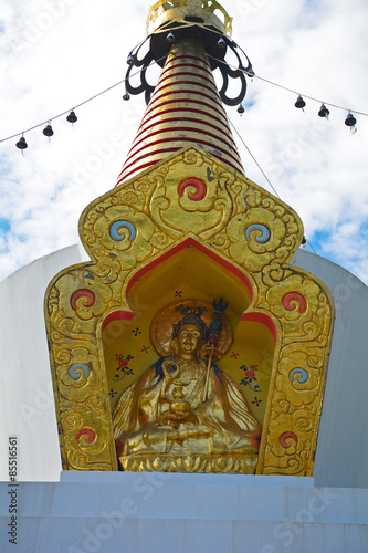 Buddhist temple, Tar, Hungary photo