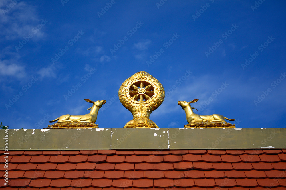 Obraz premium Buddhist temple, Tar, Hungary