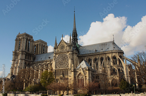 Notre Dame de Paris, southern aspect
