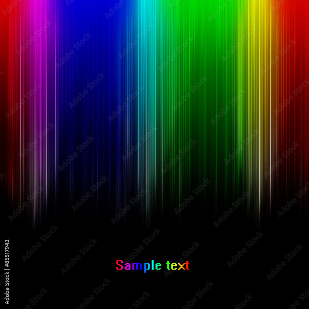Rainbow abstract multicolored striped background.