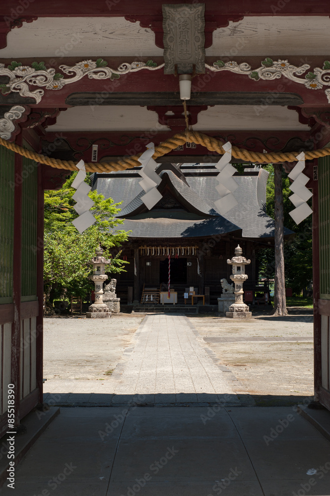Fototapeta premium Temple in Odawara, Kanagawa Prefecture, Japan