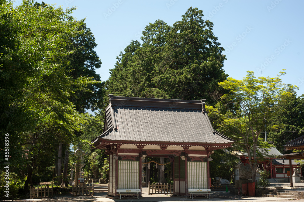 Temple in Odawara, Kanagawa Prefecture, Japan Temple in Odawara, Kanagawa Prefecture, Japan