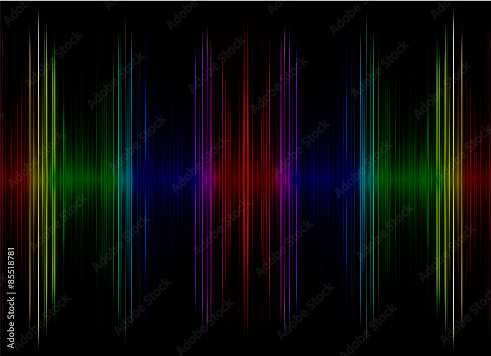 Abstract multicolored sound equalizer display as background. Abstract multicolored sound equalizer display as background.