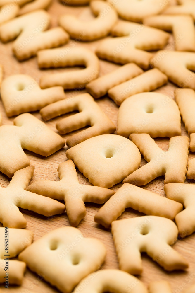 Alphabet Biscuit Alphabet Biscuit