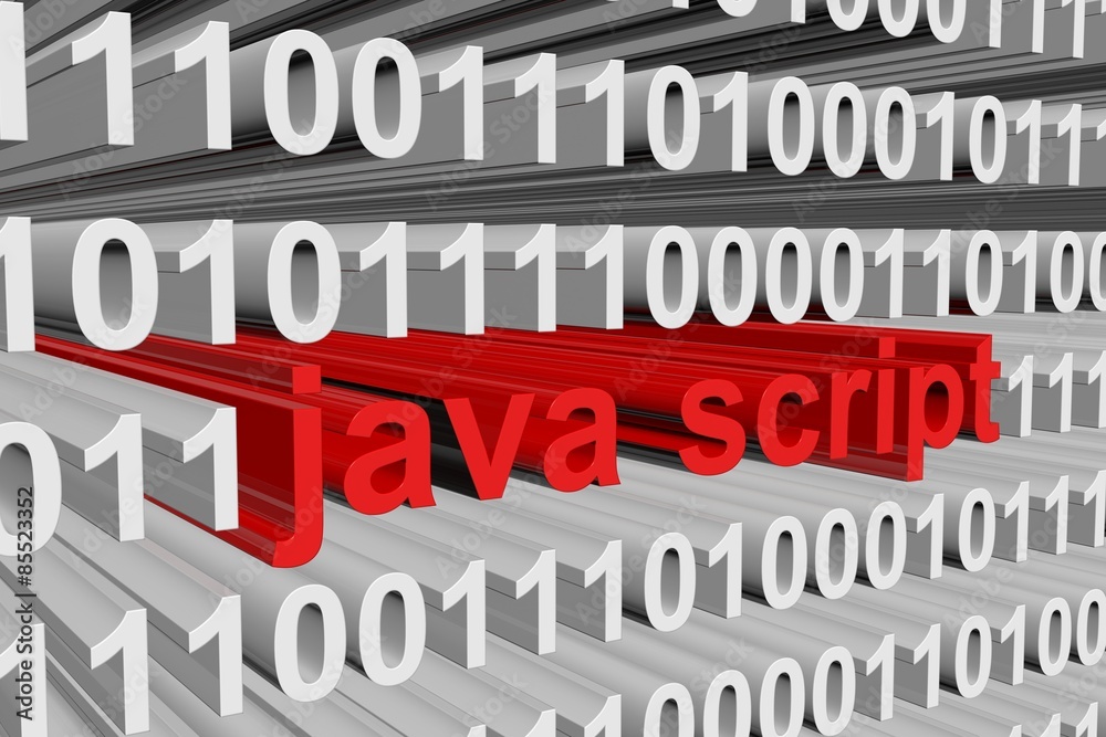 binary code Java script 