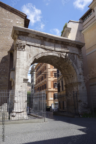 Triumphal Arch of Gallienus Rome Italy photo