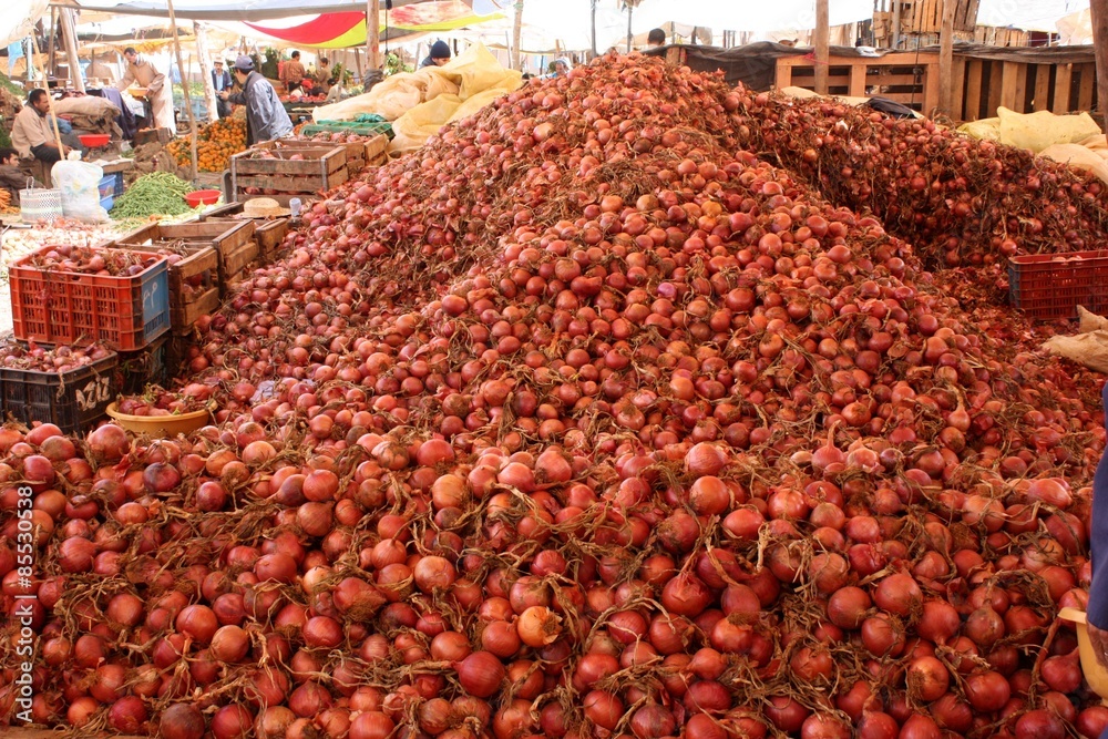 Maroc, marché légumes 2