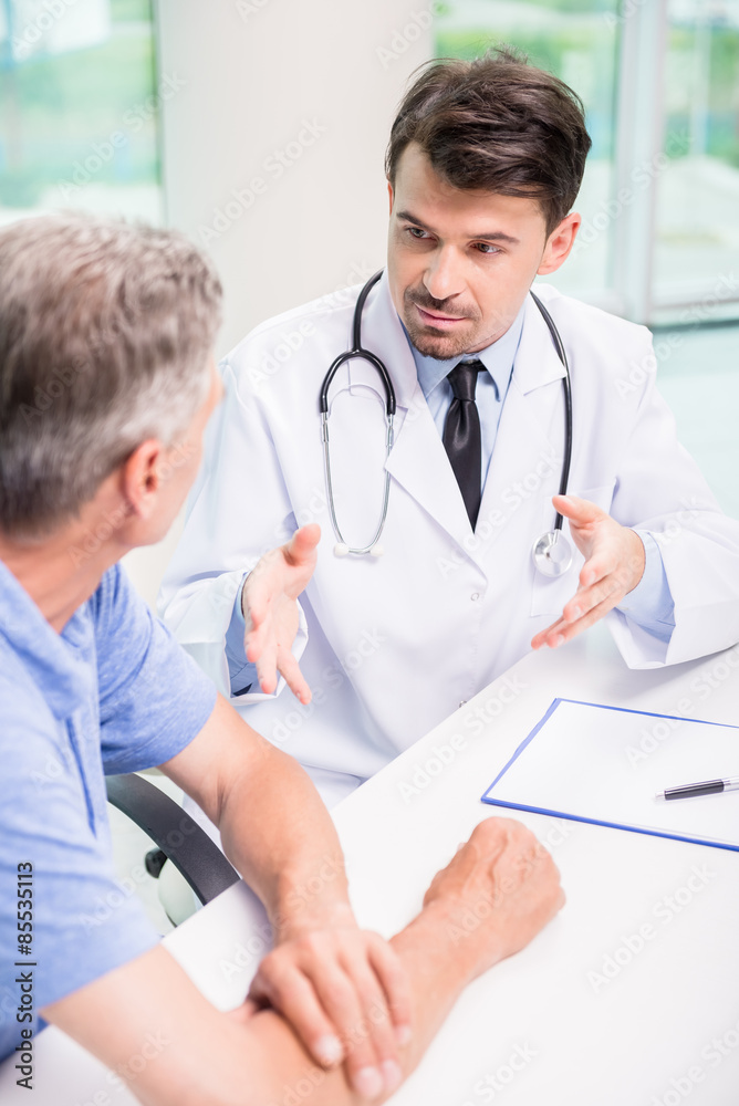 Doctor and patient