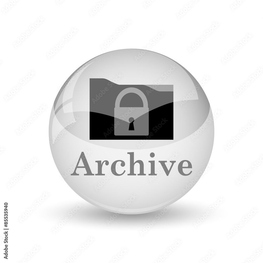 Fototapeta premium Archive icon