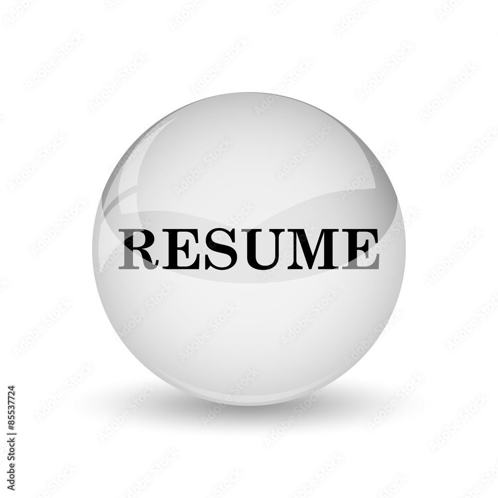 Resume icon