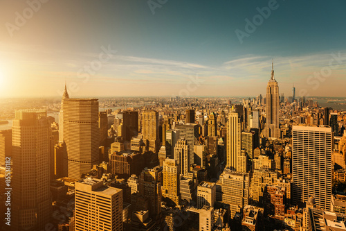 Manhattan Skyline, New York #85538182