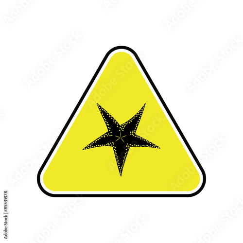 Sea star icon