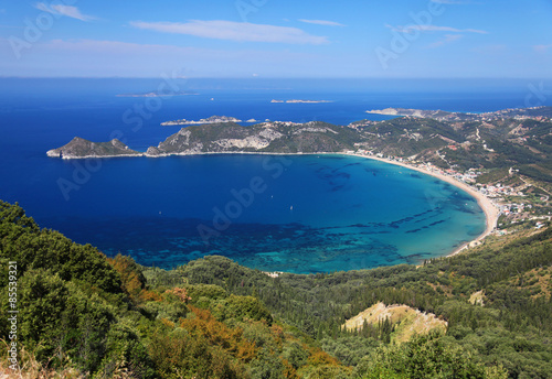 The Greek island of Corfu