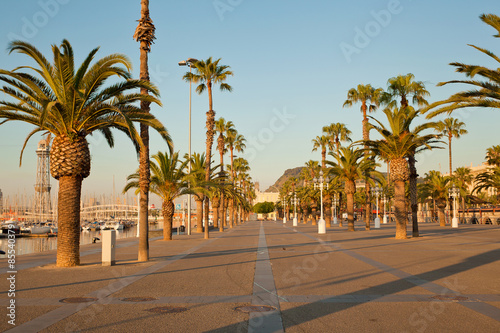Barcelona promenade