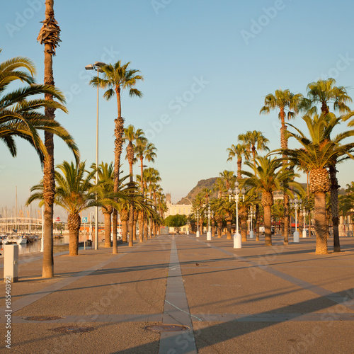 Barcelona promenade