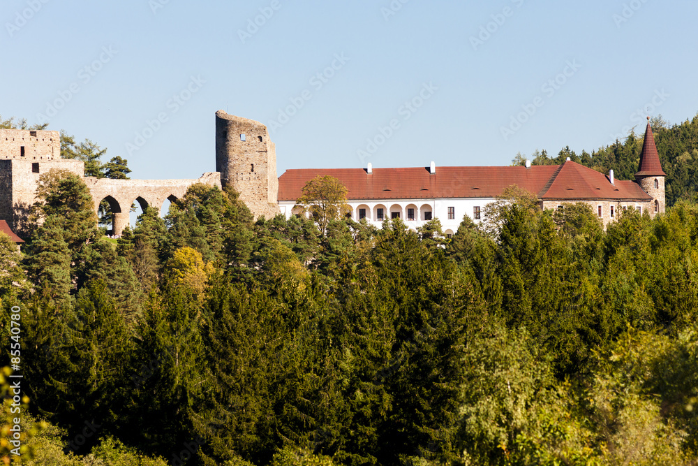 ruins of Velhartice Castle, Czech Republic