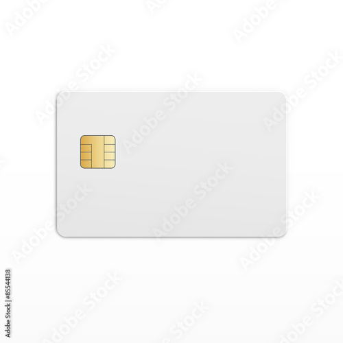 Vector Mobile Cellular Phone Sim Card Chip