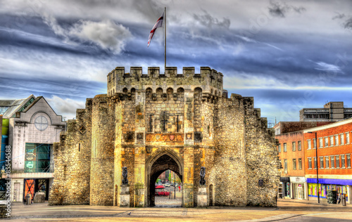 Foto The Bargate, a medieval gatehouse in Southampton, England
