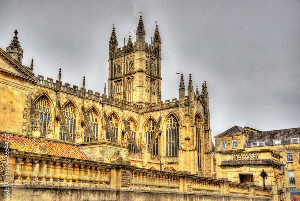 The Abbey Church of Saint Peter and Saint Paul in Bath - England