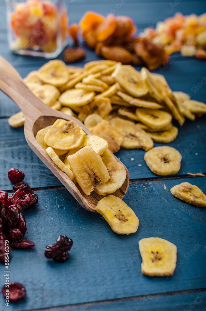 Fototapeta premium Dried fruits, healthy and delicious