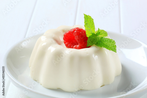 Panna cotta photo