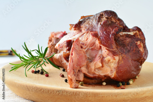 Photography Smoked ham hock