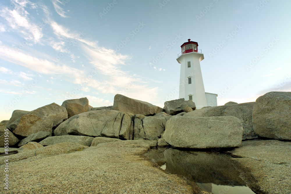 Peggys Cove lighthouse Nova Scotia