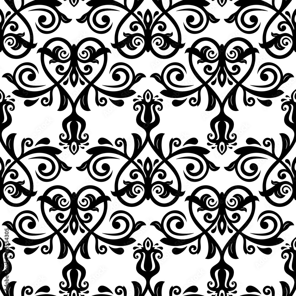 Seamless Orient Vector Background Seamless Orient Vector Background