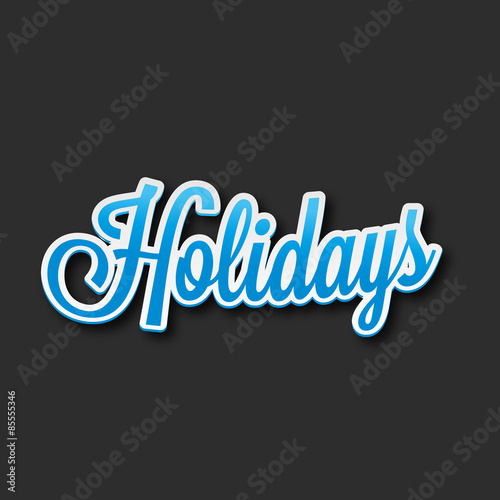 holidays