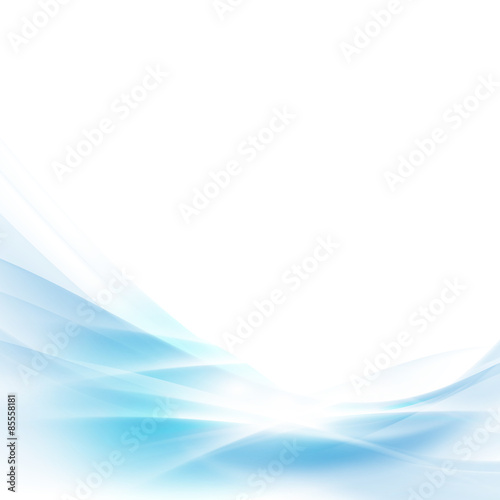 abstract spread blue wave background, vector illustration