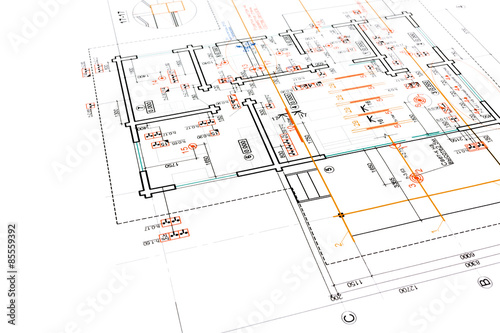 engineering electricity blueprint