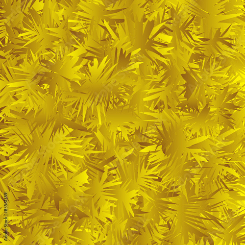 Abstract sharp yellow pattern.
