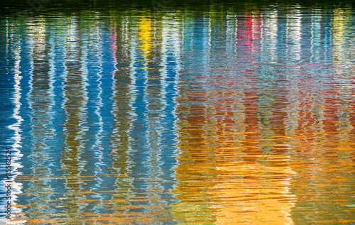 Reflections at Nerbion river photo
