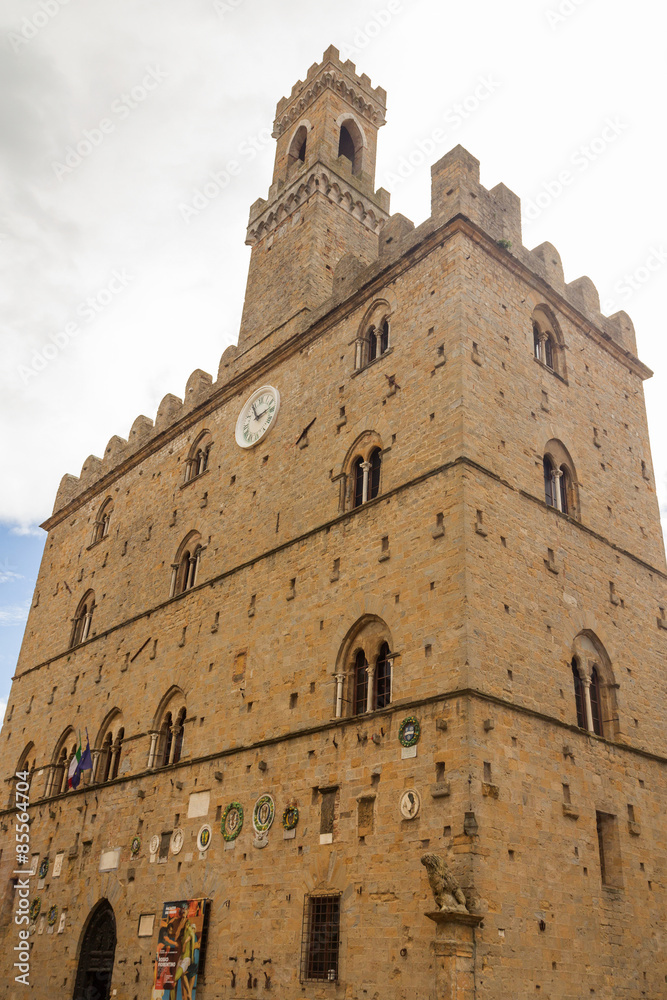 Palazzo dei Priori in Volterra (Italy)