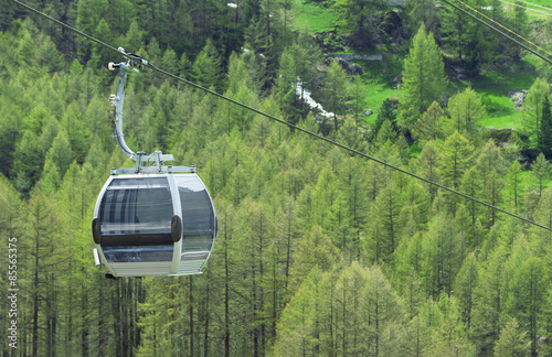 Cable Car in Switzerland