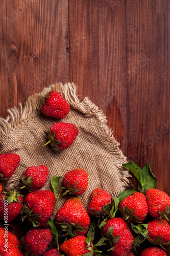 juicy ripe strawberry