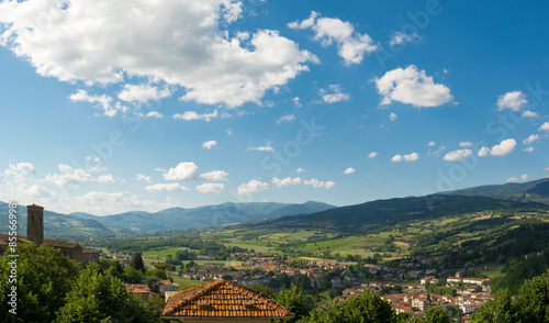 
La valle incantata del Casentino a Poppi, Toscana