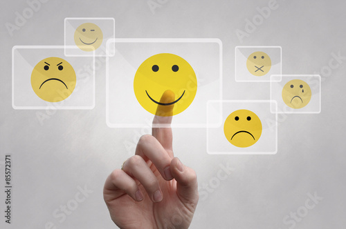 Smile icons, Laune wählen