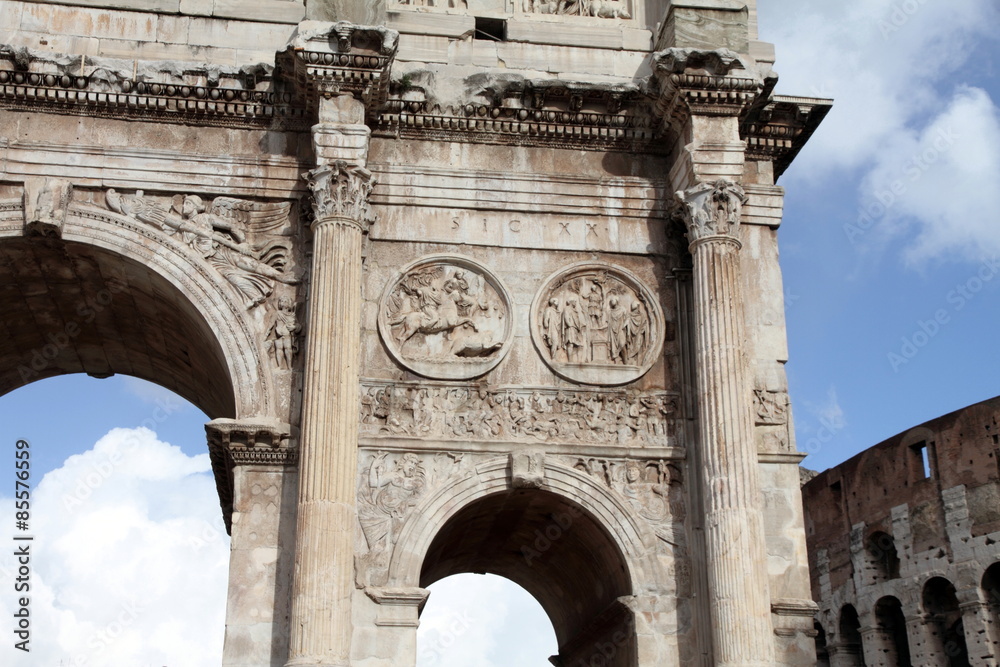 Obraz premium Arch of Constantine in Rome