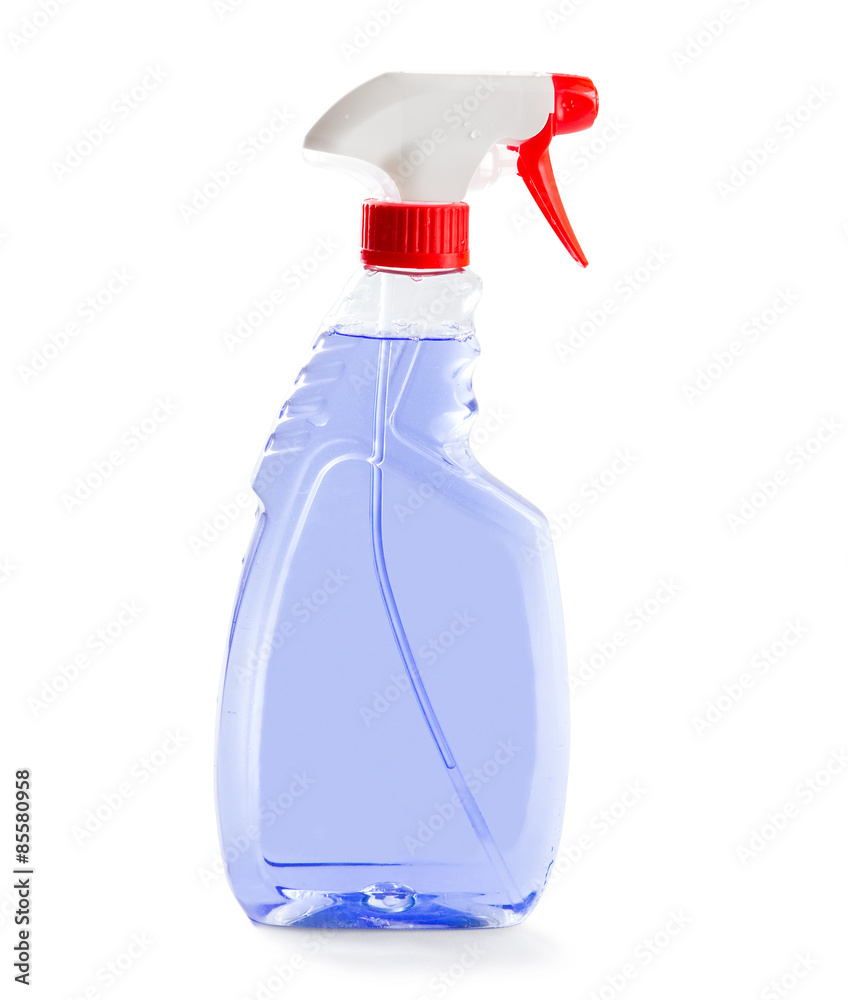 bottle of window cleaner bottle of window cleaner