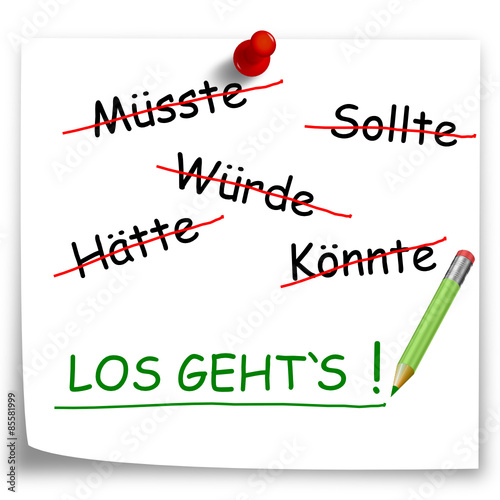 Post It Los Geht`s