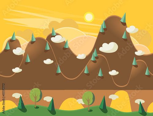 Game Background Vector Seamless