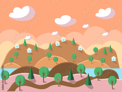 Game Background Vector Seamless